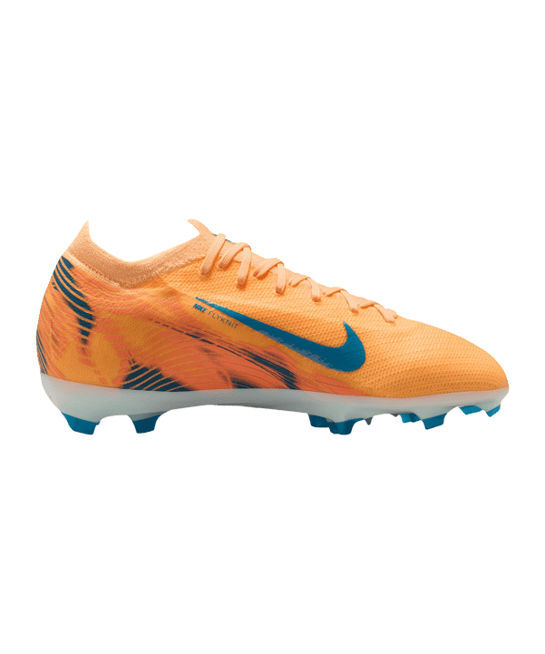 Nike Jr Air Zoom Mercurial Vapor XVI Pro FG Kylian Mbappe Signature Kids Orange F801 - orange