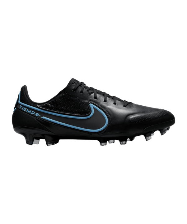 Nike Tiempo Legend IX Renew Elite FG Schwarz Blau F004 - schwarz