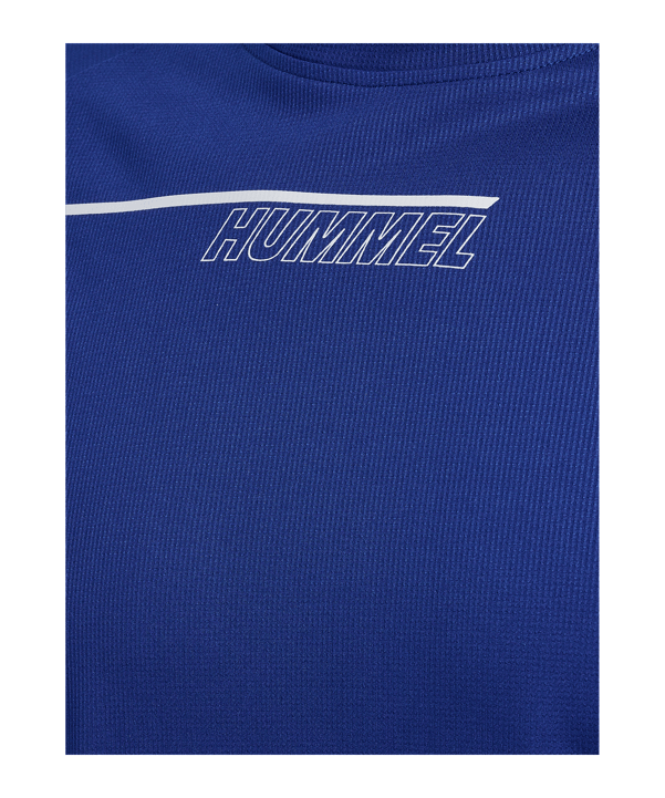 Hummel T-Shirt Blau F8558 - blau