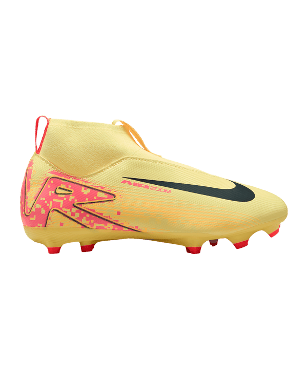 Nike Jr Zoom Mercurial Superfly X Academy FG/MG Mbappe Signature Kids Orange Blau F800 - orange