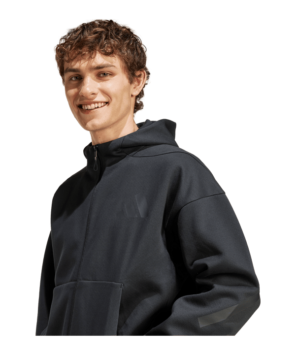 adidas Z.N.E. Jacke Schwarz - schwarz
