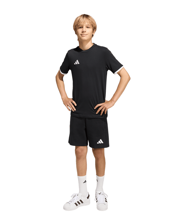 adidas Entrada 26 Short Kids Schwarz - schwarz