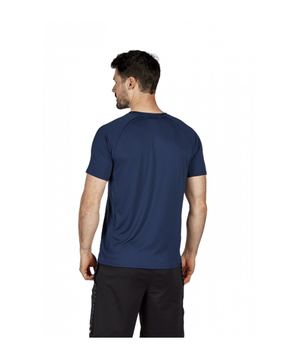 Erima Liga Star Trainings T-Shirt Blau Weiss - blau