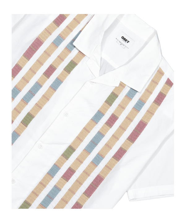 Obey Jules Woven Hemd Weiss - weiss