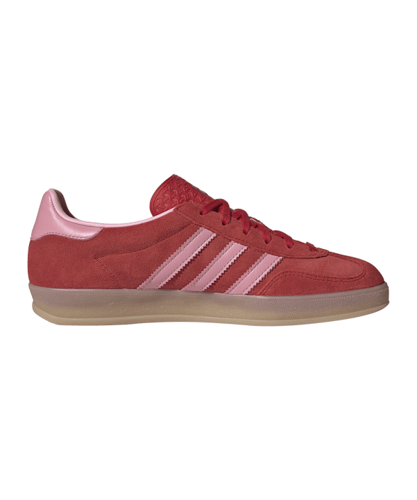 adidas Gazelle Indoor W Damen Rot - rot