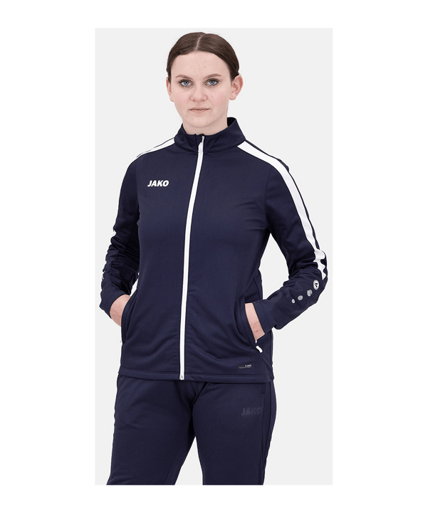 JAKO Power Giacca da allenamento Donna Blu C900 - blu