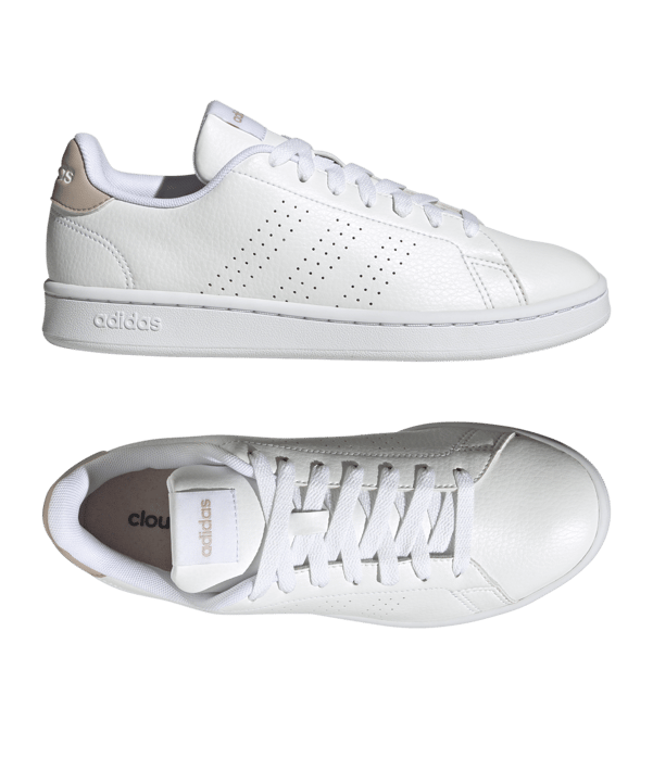 adidas Advantage Weiss - weiss