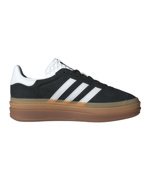 adidas Originals Gazelle Bold Damen Schwarz Weiss - schwarz