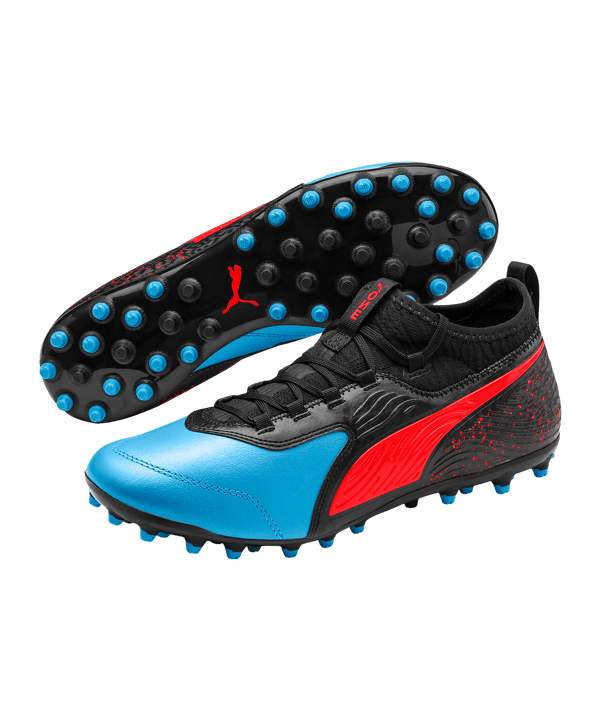 PUMA ONE 19.3 MG Blau Rot Schwarz F01 - blau