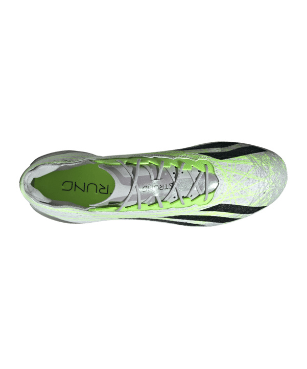 adidas X Crazyfast Strung+ FG Special Edition Weiss Schwarz - grau