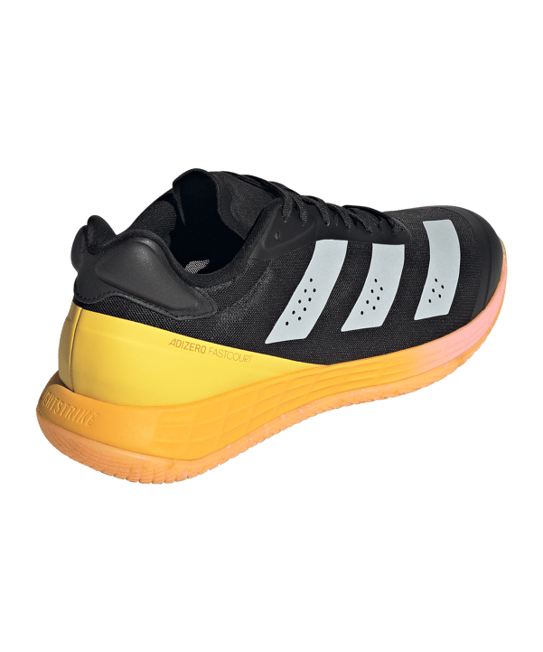 adidas Adizero Fastcourt Schwarz Weiss Gelb - schwarz