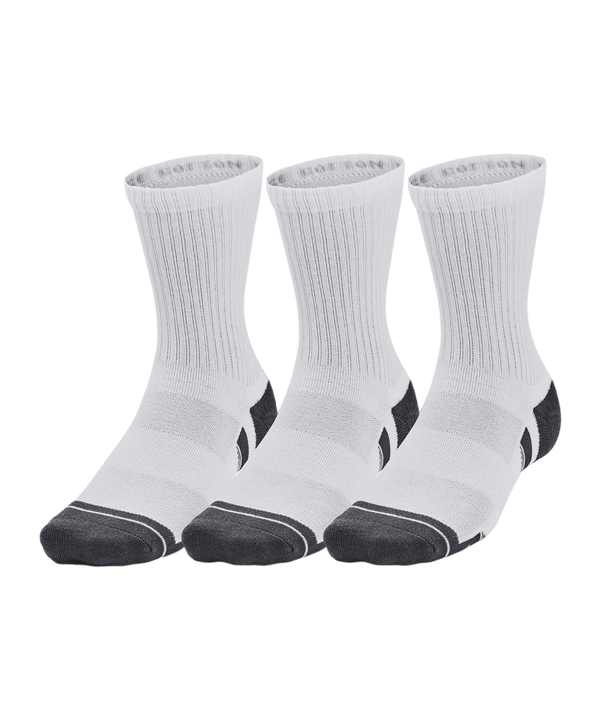 Under Armour Performance Socken Mid 3er Weiss F100 - weiss