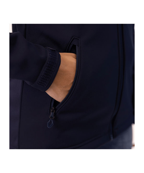 JAKO Premium Veste Softshell Femmes Bleu C900 - bleu