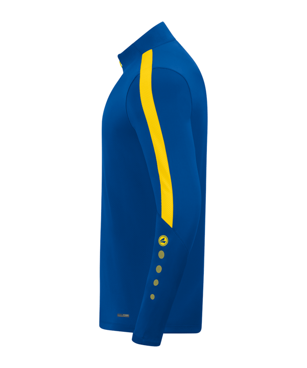 JAKO Power Sweatshirt Kids Blau Gelb F404 - blau