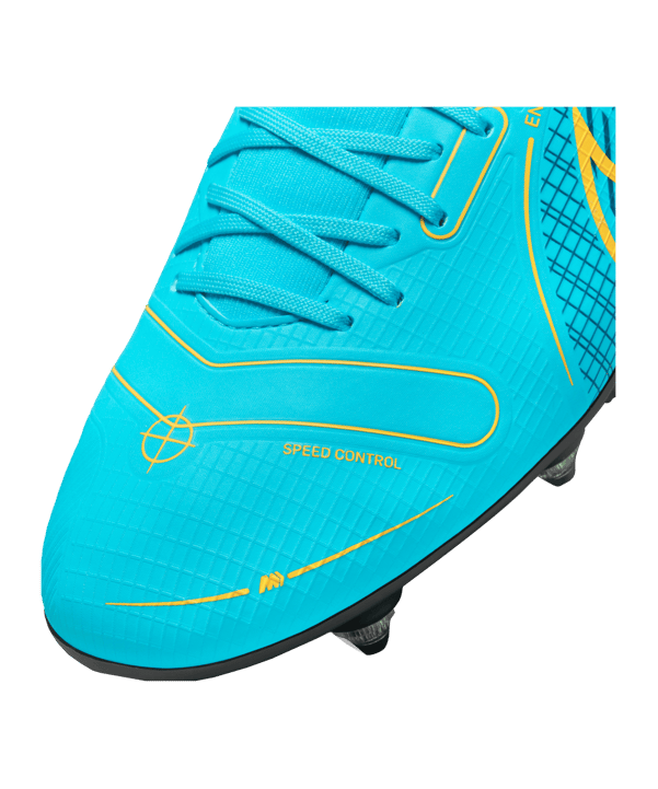 Nike Mercurial Superfly VIII Blueprint Academy SG-Pro AC Blau Orange F484 - blau
