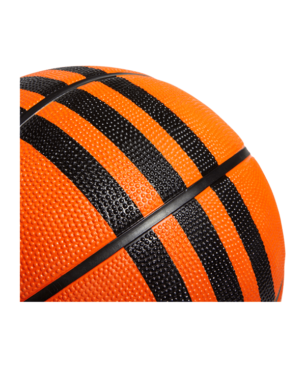 adidas 3S Basketball Orange Schwarz