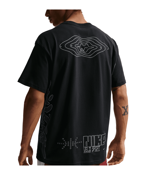 Nike NSW LSE Reflective Cycle T-Shirt Schwarz F010 - schwarz