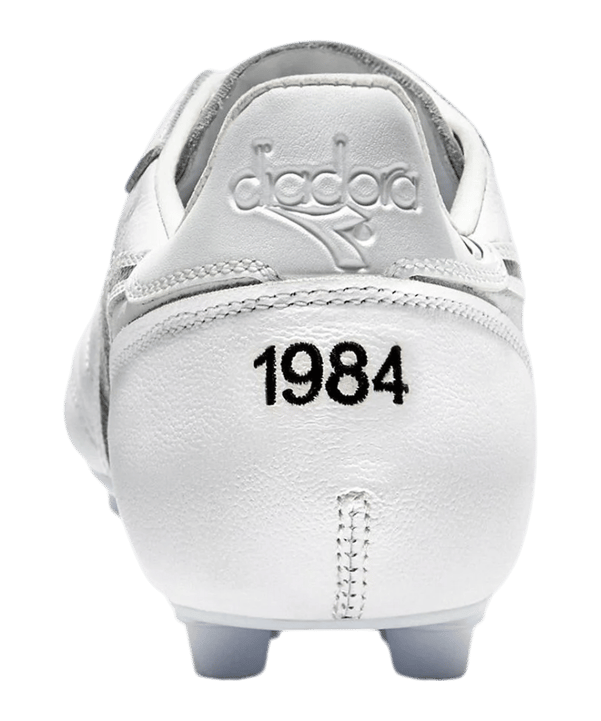 Diadora Brasil Italy OG LT+ MDPU FG Weiss Schwarz FC0351 - schwarz