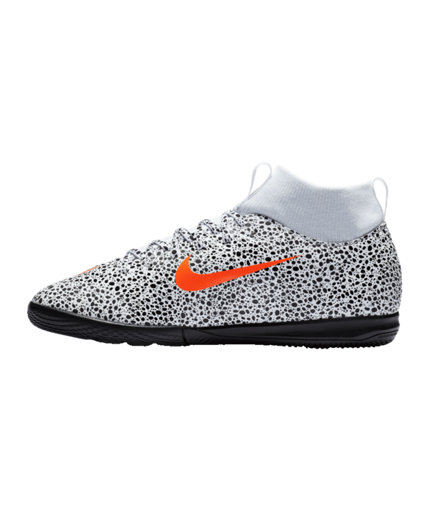 Nike Jr Mercurial Superfly VII Safari Academy CR7 IC Kids F180 - weiss