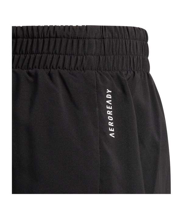 adidas Team Split Laufshort Kids Schwarz - schwarz