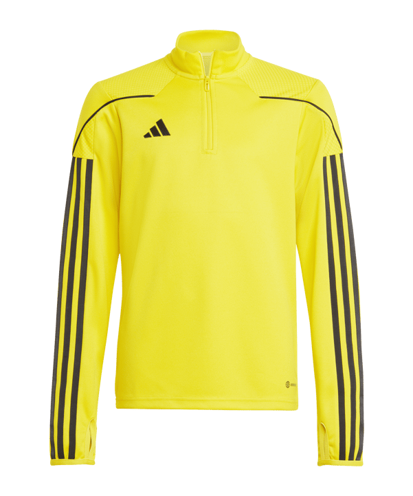 adidas Tiro 23 HalfZip Sweatshirt Kids Gelb - gelb