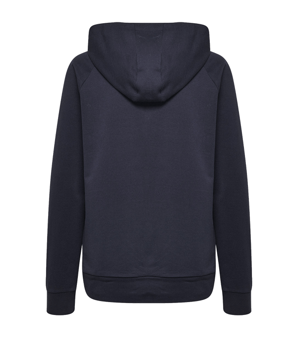 Hummel Cotton Logo Hoody Damen Blau F7026 - blau