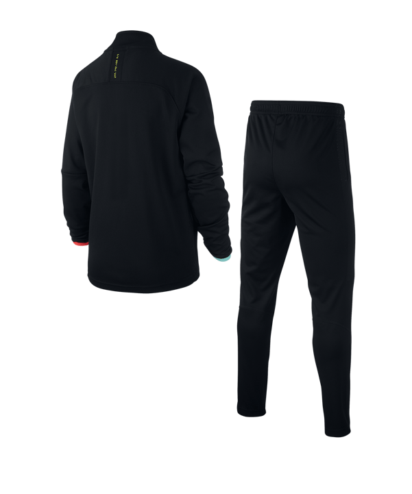 Nike CR7 Tracksuit Trainingsanzug Kids F010 - schwarz