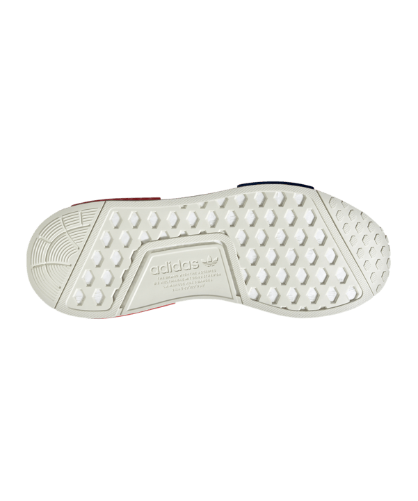 adidas Originals NMD_R1 Weiss Rot - weiss