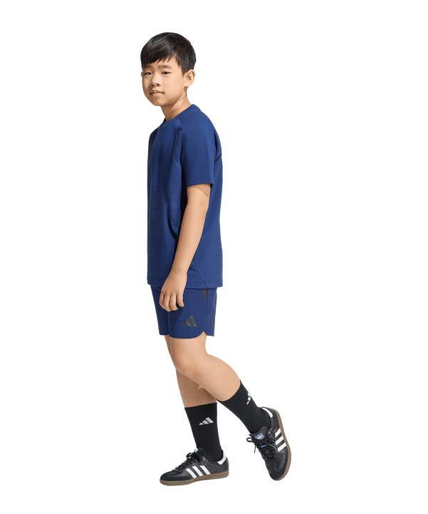 adidas Trio Travel Woven Short Kids - schwarz