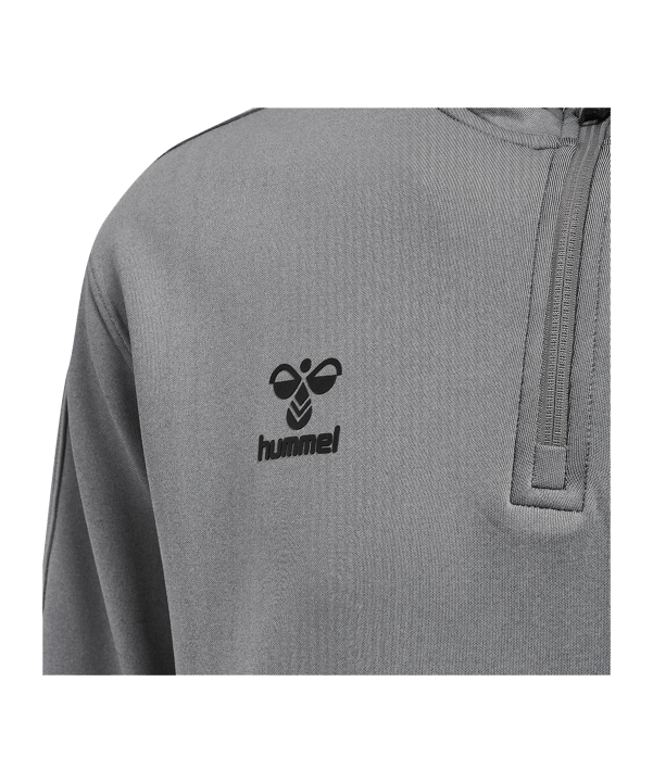 Hummel hmlCORE XK HalfZip Sweatshirt Grau F2006 - grau