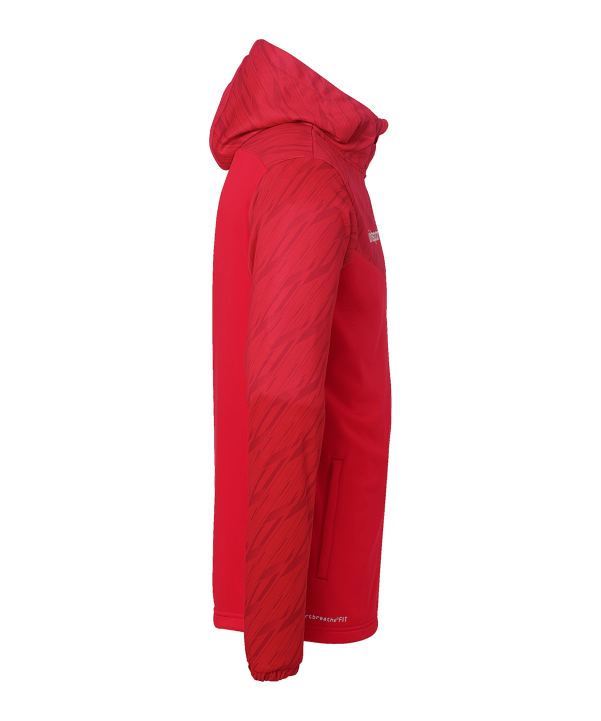 uhlsport Progessive 28 Giacca con cappuccio Bambini Rosso C60 - rosso