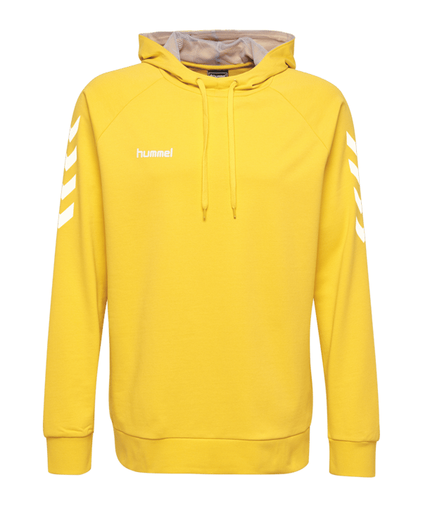 Hummel Go Cotton Hoody Kapuzenpullover F5001 - gelb
