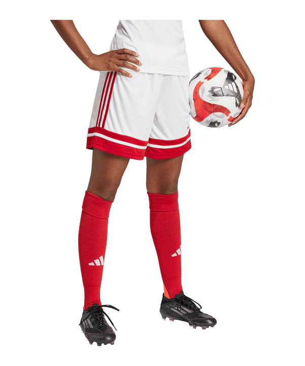 adidas Squadra 25 Short Damen Weiss - weiss