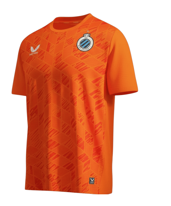 Castore FC Brügge Torwarttrikot Auswärts 2025/2026 Rot F080 - rot