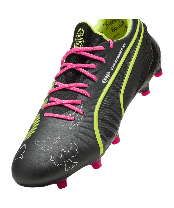 PUMA KING Ultimate X Kidsuper FG/AG Schwarz F01 - schwarz