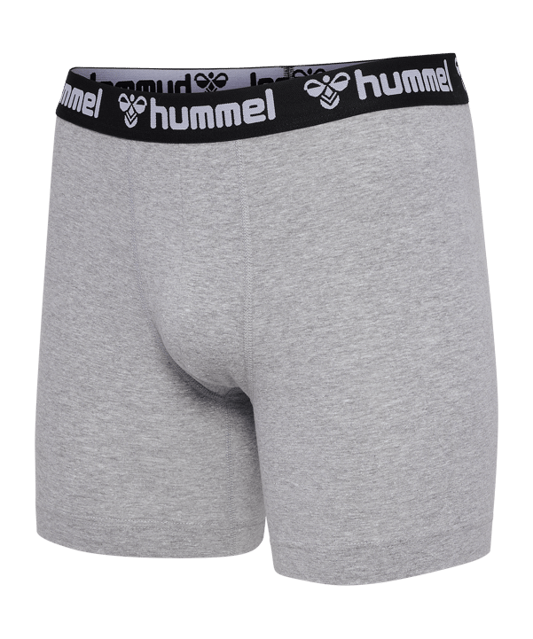 Hummel 2-Pack sous-vêtements Shorts gris F2006 - gris