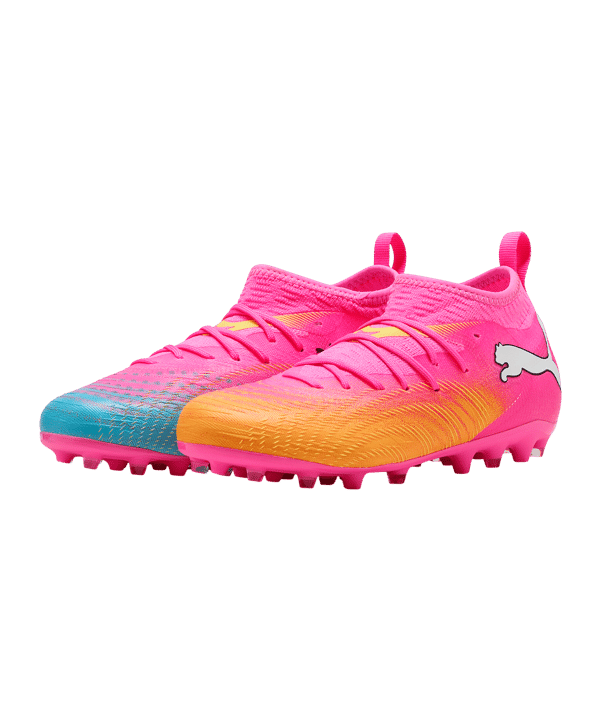 PUMA FUTURE 9 Match MG Showtime Kinder Rosa F05