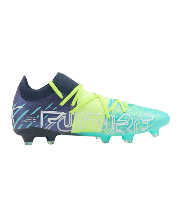 PUMA FUTURE 1.2 Under the Lights FG/AG Blau Grün F03 - blau