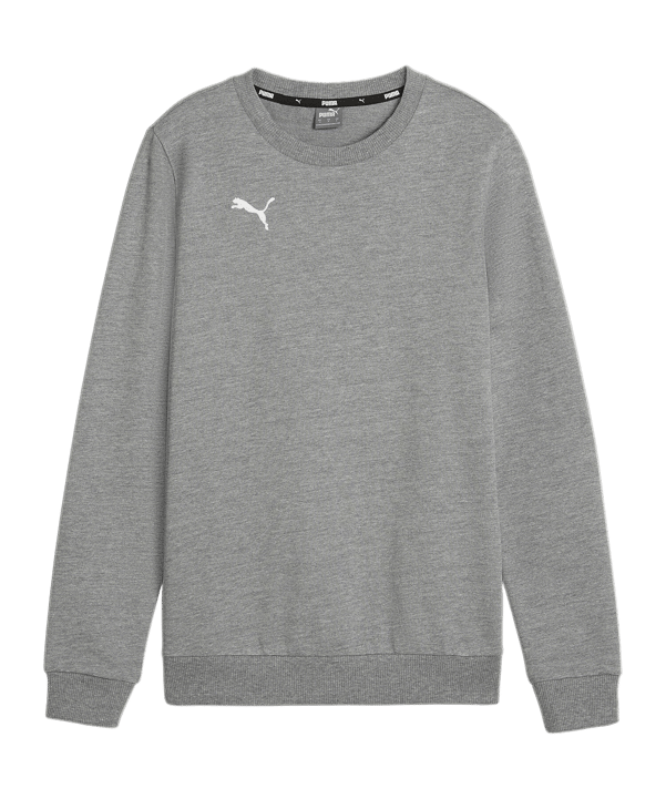 PUMA teamGOAL Casuals Sweatshirt Damen Grau F33 - grau