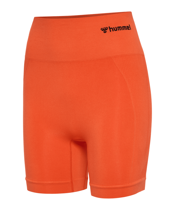 Hummel Tif Seamless Short Damen Orange F5022 - orange