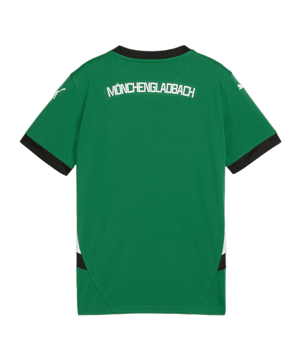 PUMA Borussia Mönchengladbach Trikot Away mit Sponsor 2024/2025 Kids Grün F07 - gruen