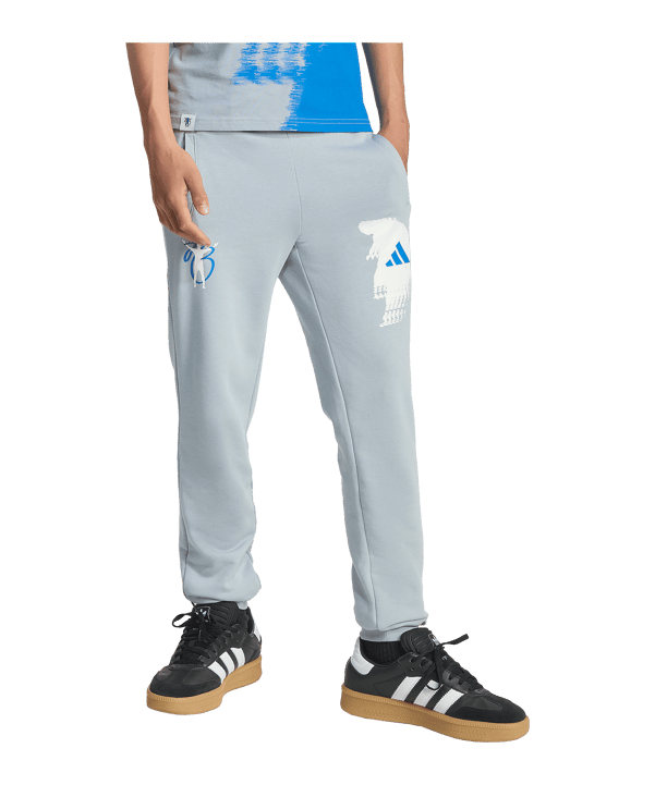 adidas Jude Bellingham Hose Kids Grau - grau