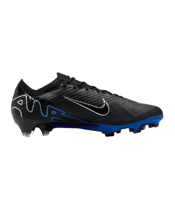 Nike Air Zoom Mercurial Vapor XV Elite FG Shadow Schwarz Silber Blau F040 - schwarz