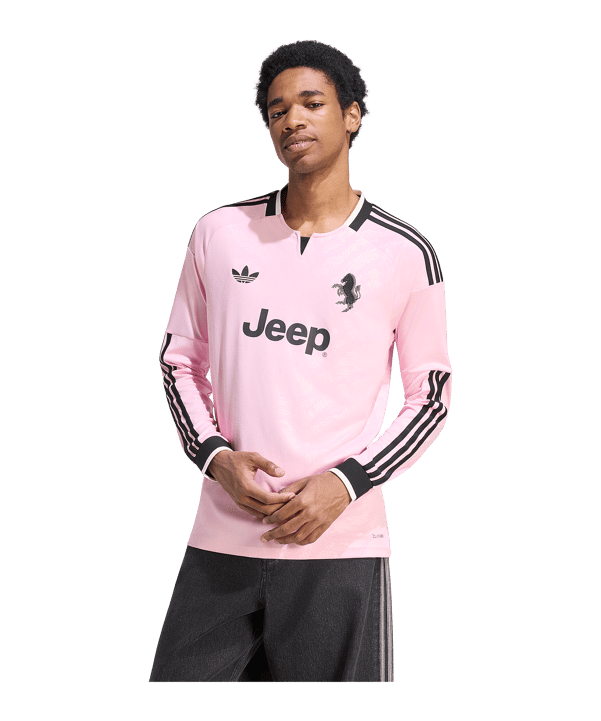 adidas FC Juventus Turin Maillot à manches longues Away 2026/2027 Rose - rose