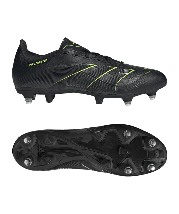 adidas Predator League SG Electric Stealth Schwarz - schwarz