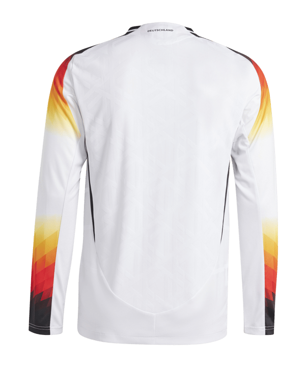 adidas DFB Deutschland Auth. Trikot langarm Home EM 2024 Weiss - weiss