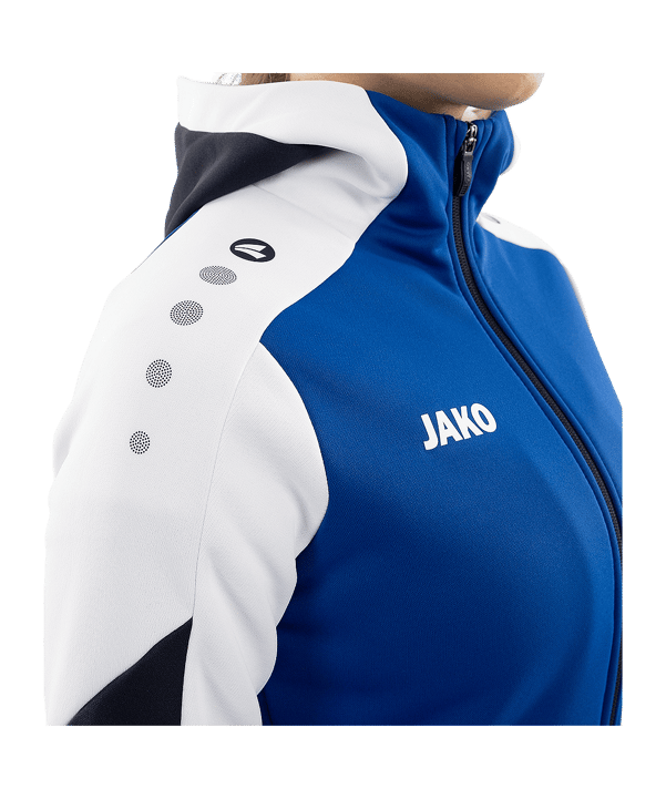 JAKO Dynamic Kapuzenjacke Damen Blau F405 - blau
