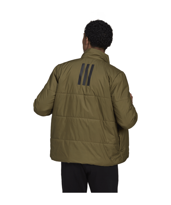 adidas 3S Jacke Grün - gruen