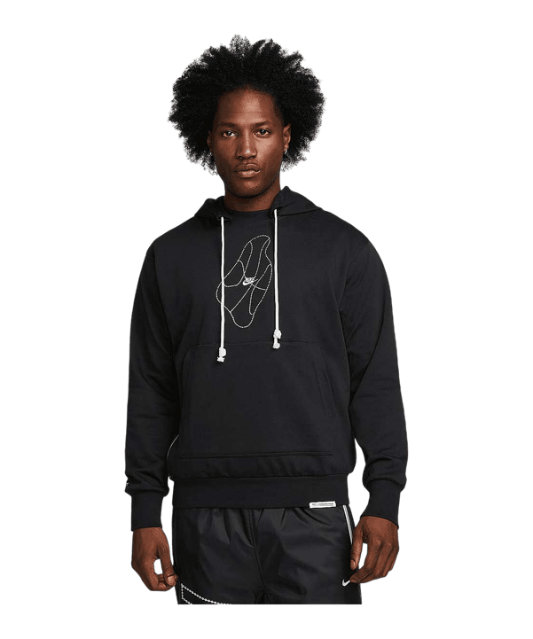 Nike Standard Issue Chain Hoody Schwarz Weiss F010 - schwarz