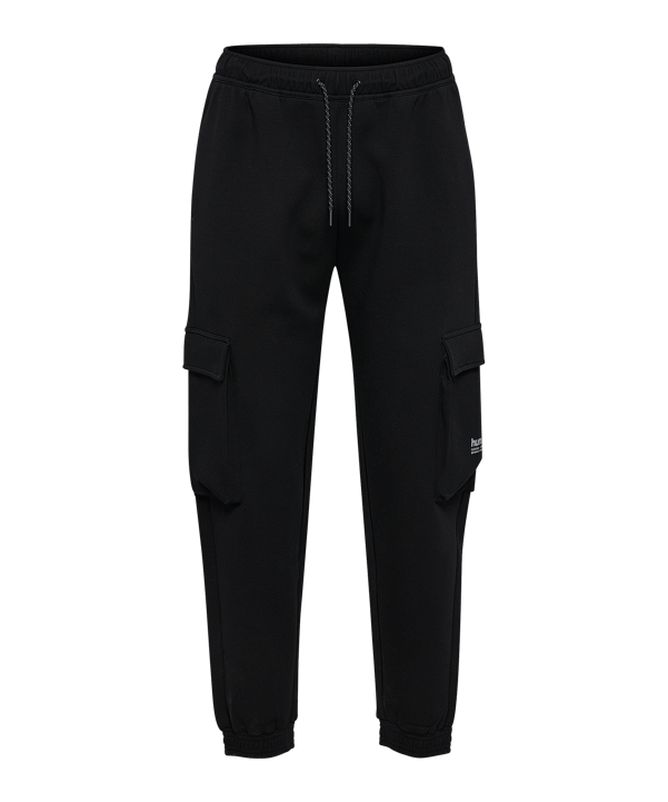Hummel Tech Fleece Loose Cargo Hose Schwarz F2001 - schwarz